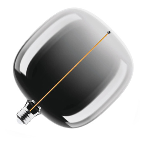 Ampoule Vintage 1906 Big Oval 10 Ledvance - E27 - 4.8W - 1800K - Plastique Fumé - Dimmable