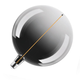 Ampoule Vintage 1906 Big Globe 200 Ledvance - E27 - 4.8W - 1800K - Plastique fumé - Dimmable