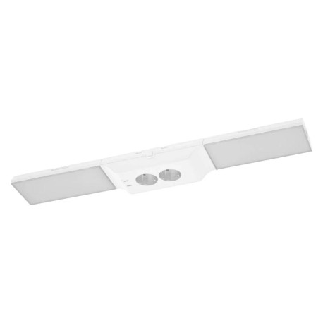Kit éclairage sous meuble Ledvance - 2 prises UE + 2 chargeurs USB - 10W - 3000K - IP20 - Blanc