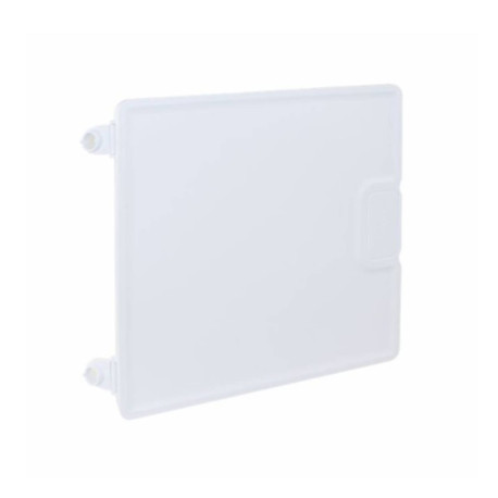 Porte pour coffret électrique 13 modules RxPro Eur'Ohm - 1Rx13M - Blanc