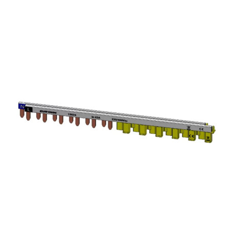Peigne horizontal 12 modules RxProtect Eur'Ohm - 1P+N - 63A