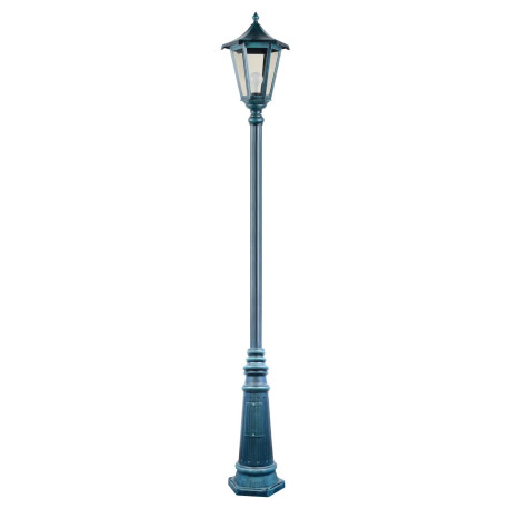 Lampadaire extérieur Monaco Aric - E27 - 100W max - Vert antique - Sans ampoule