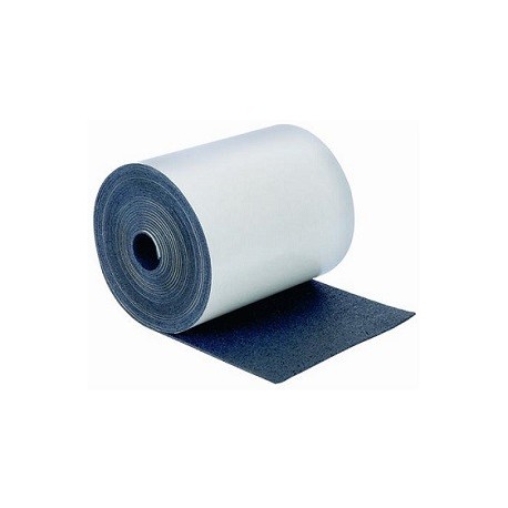 Matelas isolant adhésif pour conduits en traversée de mur - Rouleau de 25m