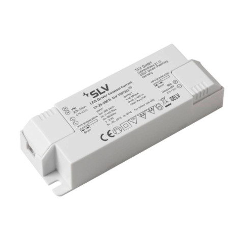 Alimentation LED à courant constant SLV - 21W - 500mA - Blanc