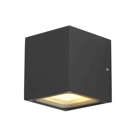 Applique LED extérieure Sitra Cube SLV - Up&Down - 2x9W - GX53 - IP44 - Anthracite