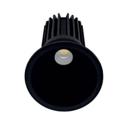 Spot encastré SWEET RD EVO Indigo - 7,5W - 740Lm - Dimmable - Noir
