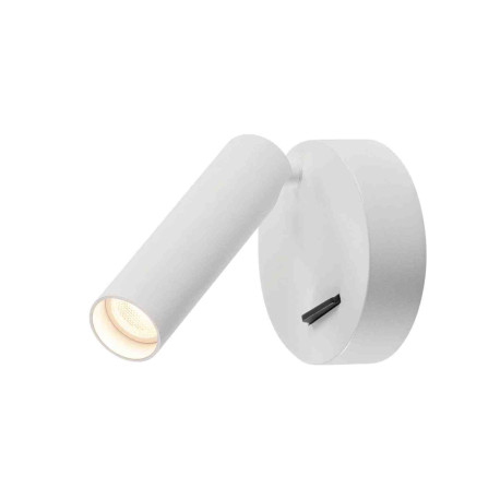 Spot LED orientable Karpo SLV - Mural ou plafond - 6W - 3000K - IP20 - Blanc