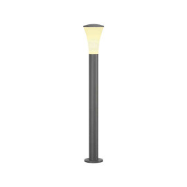 Potelet extérieur Alpa Cone 100 SLV - E27 - 24W max - IP55 - Anthracite - Sans ampoule