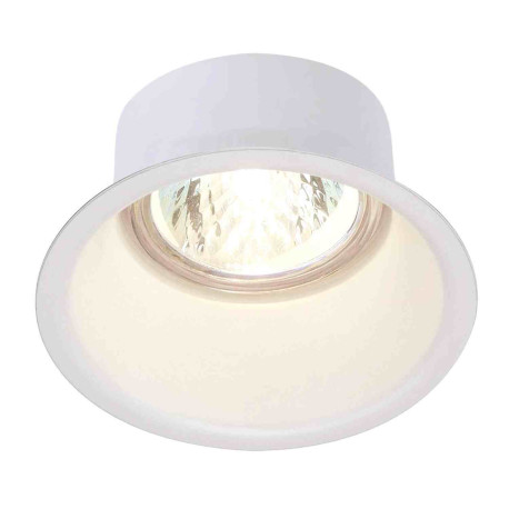 Spot encastré basse tension Dorendo SLV - GU10 - 50W Max - IP20 - Rond - Blanc