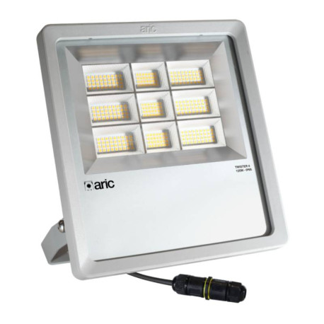 Projecteur extérieur LED TWISTER 4 Aric - 120W - 3000K - Gris