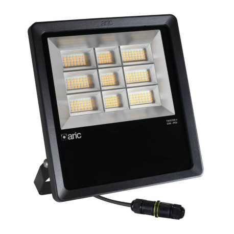 Projecteur extérieur LED TWISTER 4 Aric - 83W - 3000K - Noir