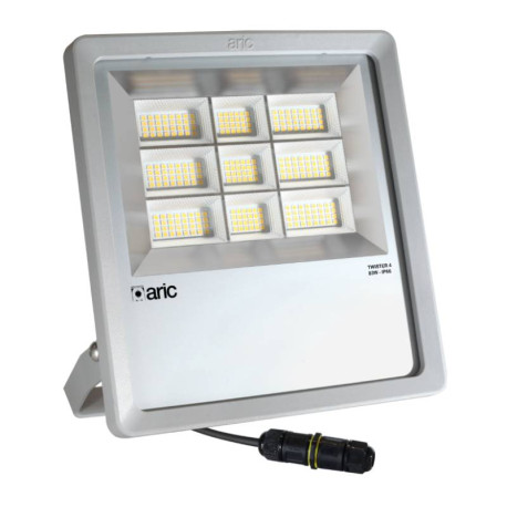 Projecteur extérieur LED TWISTER 4 Aric - 83W - 4000K - Gris
