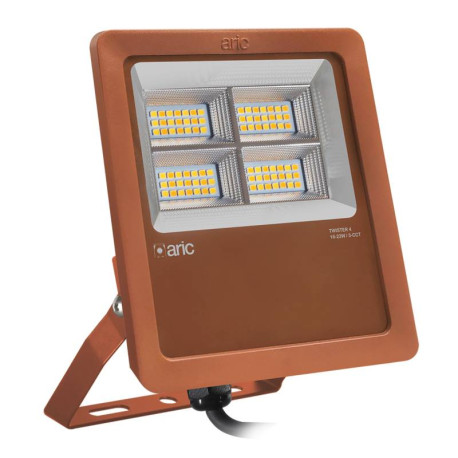Projecteur extérieur LED TWISTER 4 Aric - 16-23W - 3CCT - Corten