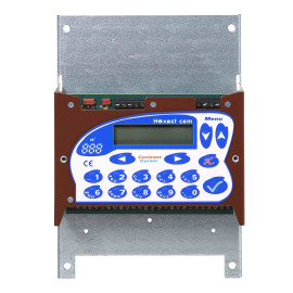 Centrale de gestion Vigik + 2 entrées Aiphone - Avec afficheur et clavier - 12 V - 26 000 clés