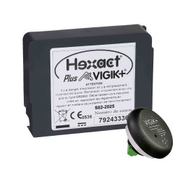 Centrale de gestion au Vigik + 1 entrée Aiphone - Avec lecteur T25 - 12 V - 26 000 clés
