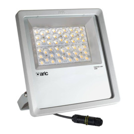Projecteur LED TWISTER 4 ASY Aric - 120W - 3000K - Gris