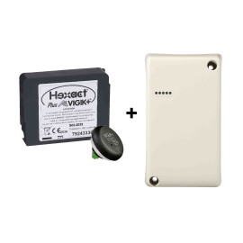 Pack Vigik + 1 entrée Aiphone - Centrale HEPLUSV3 + transmetteur HEBOXINTV3 - 12 V - 26 000 clés