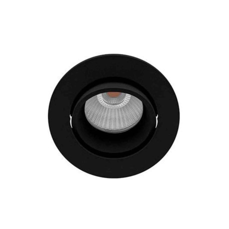 Spot LED encastré rond orientable ADA 1 RX Indigo - 9W - 2700/3000/4000K - IP65 - Noir mat