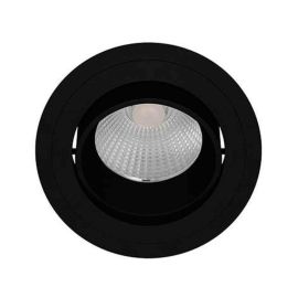 Spot LED encastré rond orientable ADA 2 RX Indigo - 18W - 2700/3000/4000K - IP65 - Noir mat