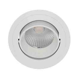 Spot LED encastré rond orientable ADA 2 RX Indigo - 18W - 2700/3000/4000K - IP65 - Blanc mat
