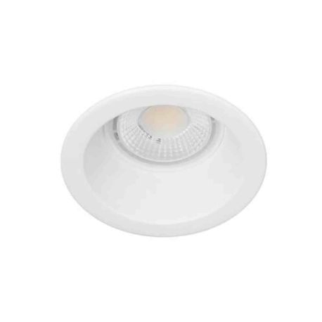 Spot LED encastré fixe basse luminance Brava RDH-230 Indigo - 5W - 2700/3000/4000K - IP65 - Blanc mat - Dimmable