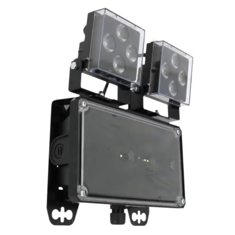 Bloc à phares orientables BAES LED BAP Ura - 2500lm - SATI Adressable