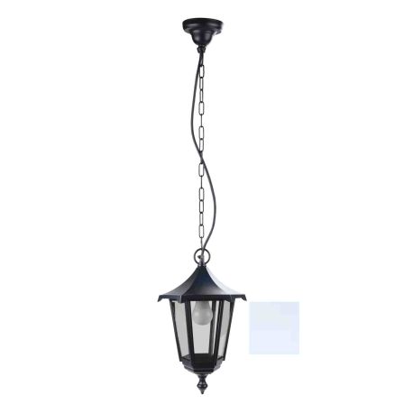 Suspension extérieure Monaco Aric - E27 - 100W Max - IP43 - Blanc - Sans ampoule