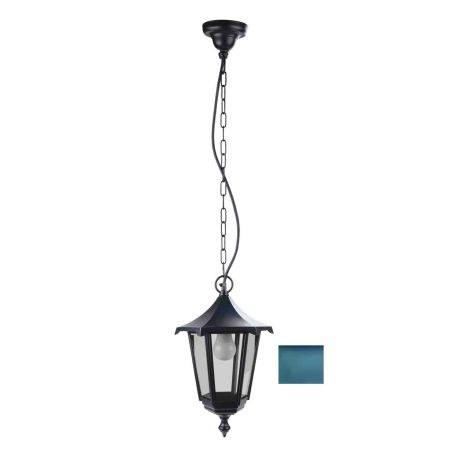 Suspension extérieure Monaco Aric - E27 - 100W Max - IP43 - Vert antique - Sans ampoule