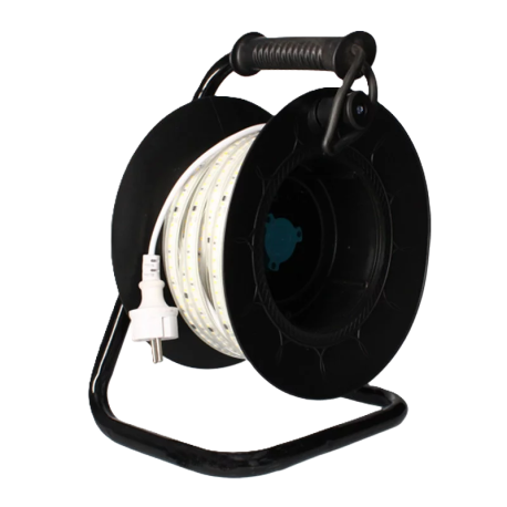 Ruban LED sur enrouleur série R Arlux - 25m - IP65 - 200W - 25000LM - 6000K
