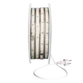 Ruban LED sur enrouleur série R-100 Arlux - 50m - IP65 - 400W - 50 000LM - 6000K