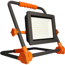 Projecteur pliable à poser WORKLIGHT Arlux - 50W - IP65 - Anthracite/Orange