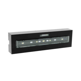 BAES d'ambiance connecté URALIFE V Ura - SATI - 400Lm - 1h - Plafond - Noir