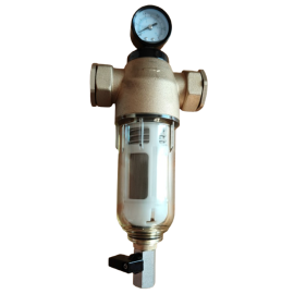 Filtre autonettoyant manuel Stream - Filtration 2 niveaux - 40µ - 1" ou 3/4” F - 6 bars