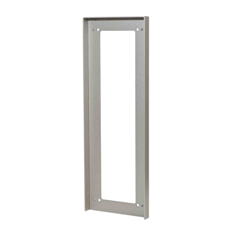 Visière anti-pluie GT104H Aiphone - Pour platine GT 1x4 modules - Aluminium
