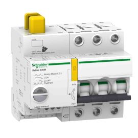 Disjoncteur à commande intégrée Acti9 Reflex IC60N Schneider - Avec interface Ti24 - 10A - 3P - Courbe C