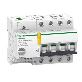 Disjoncteur à commande intégrée Acti9 Reflex IC60N Schneider - Avec interface Ti24 - 25A - 4P - Courbe C