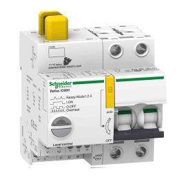 Disjoncteur à commande intégrée Acti9 Reflex IC60H Schneider - Avec interface Ti24 - 25A - 2P - Courbe C