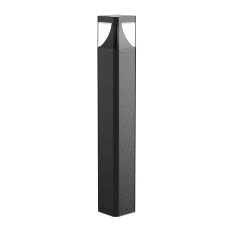 Borne LED Emi Aric - 80cm - 15W - 3000K - IP65 - Noir