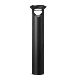 Borne LED Solar Aric - 92cm - 3W - 3000K - IP66 - Noir