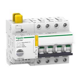 Disjoncteur à commande intégrée Acti9 Reflex IC60H Schneider - Avec interface Ti24 - 10A - 4P - Courbe D