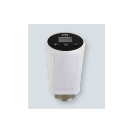 Tête thermostatique électronique Unisenza Plus Finimetal - Zigbee 3.0 - M30 - Sans fil - Blanc