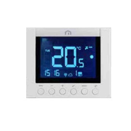 Thermostat 2 voies Unisenza Plus Finimetal - Sans fil - Zigbee 3.0 - Blanc