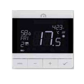 Thermostat filaire PCR Unisenza Plus Finimetal - 24V - Blanc