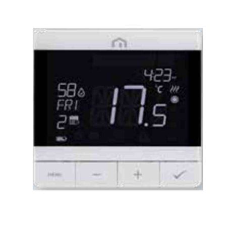 Thermostat filaire PCR Unisenza Plus Finimetal - 230V - Blanc