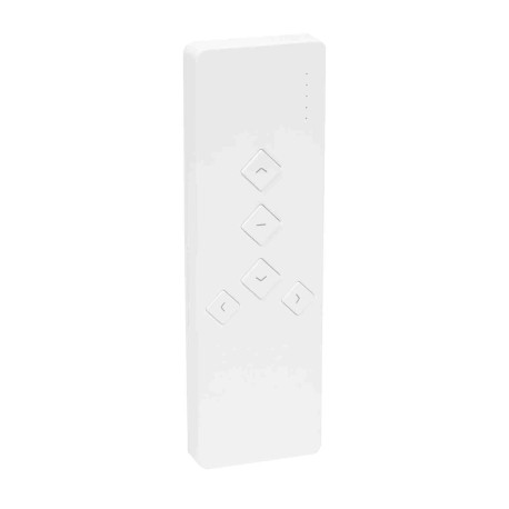 Télécommande radio 5 canaux Superrollo - Pour volets roulants - 433 MHz - Blanche