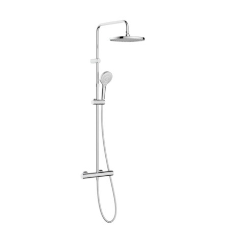Colonne de douche thermostatique Sodi Aquance - Ø250mm - Chromé
