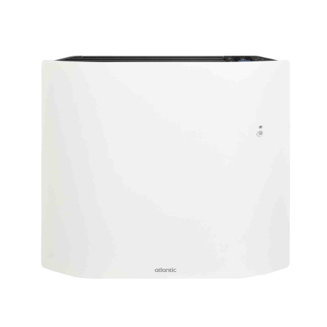Radiateur connecté lumineux Divali Neo Atlantic - Horizontal - 1500W - Blanc carat