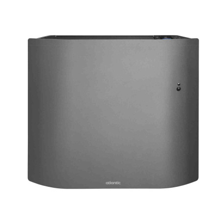 Radiateur connecté lumineux Divali Neo Atlantic - Horizontal - 1000W - Gris étoilé