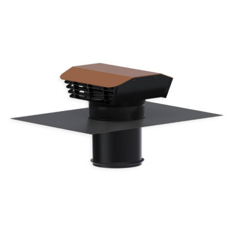 Chapeau de toiture plastique CT2 150/160P - Tuile