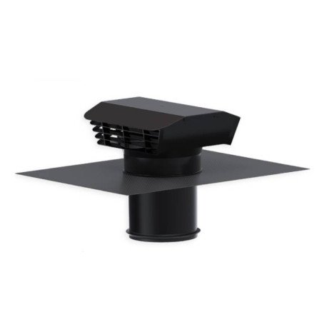 Chapeau de toiture plastique CT2 150/160P - Ardoise